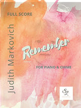 Remember piano sheet music cover